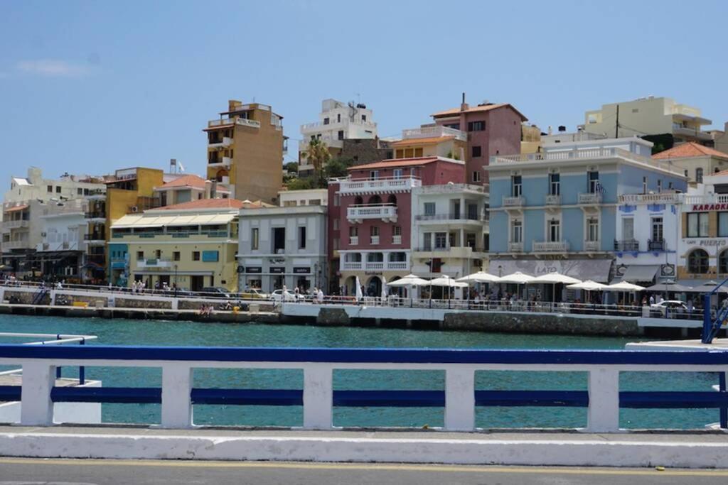 Urban Blue House Lägenhet Agios Nikolaos Exteriör bild