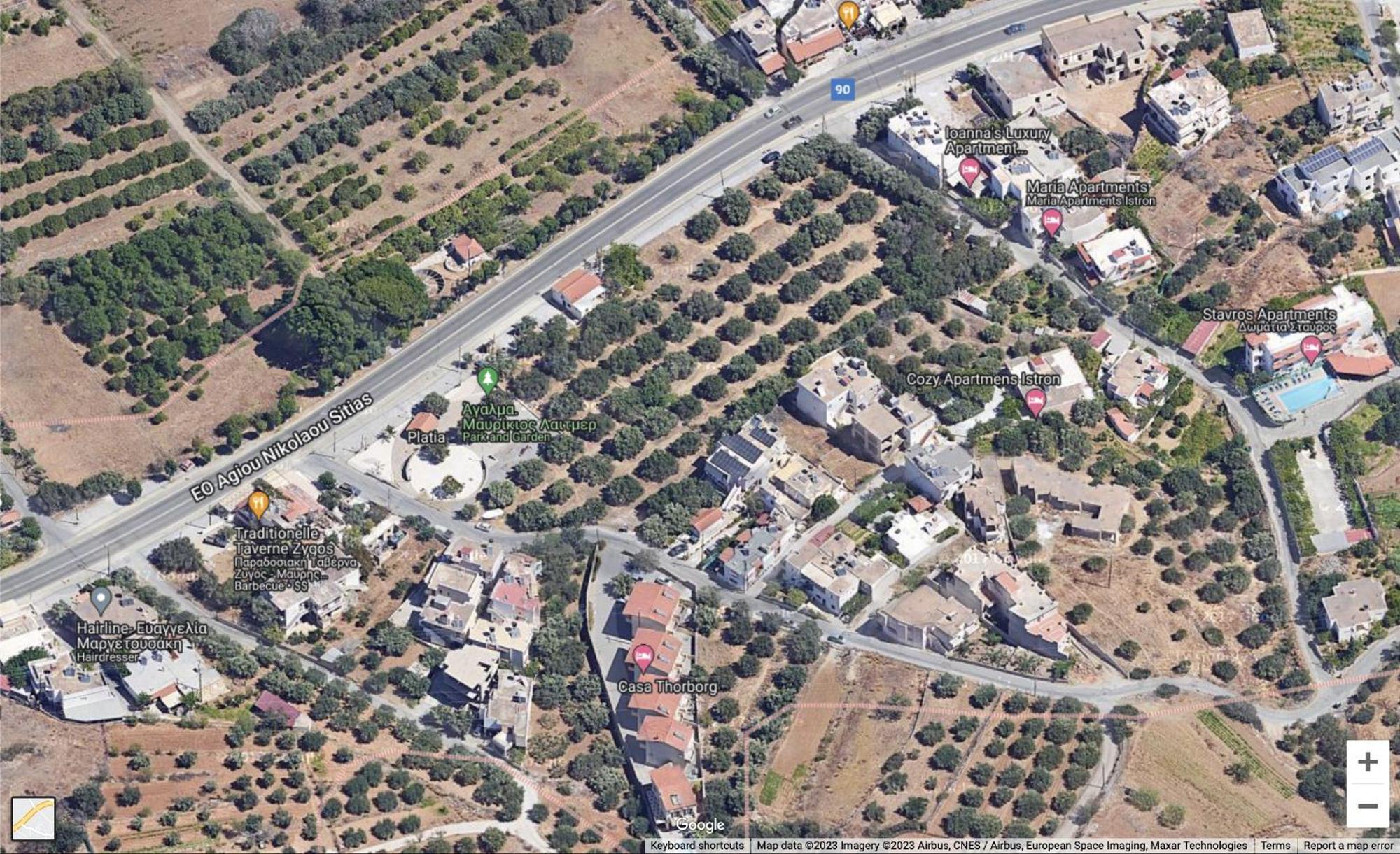 Urban Blue House Lägenhet Agios Nikolaos Exteriör bild